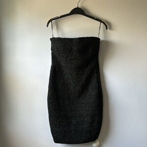 Bodycon lurex tube dress